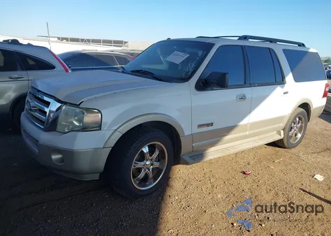 2007 Ford Expedition El Eddie Bauer z USA, uszkodzony, nr VIN 1FMFK175X7LA10289